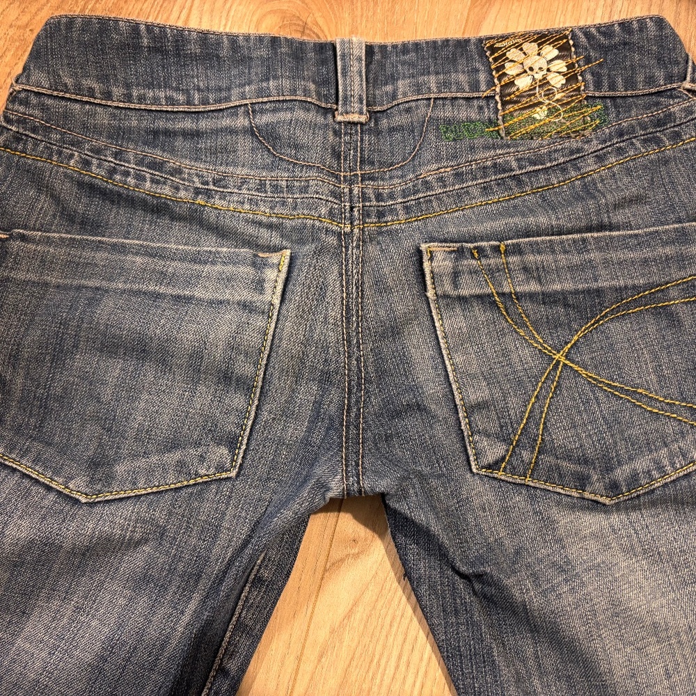 Y2K Bootcut Low Rise Jeans - Picture 3 of 7